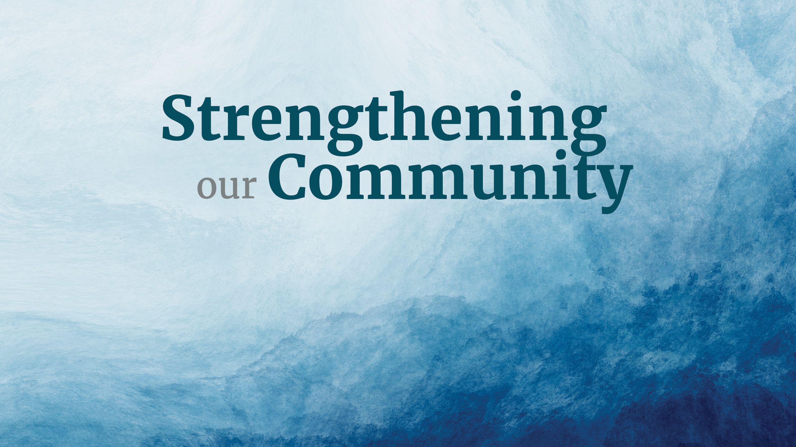 our community