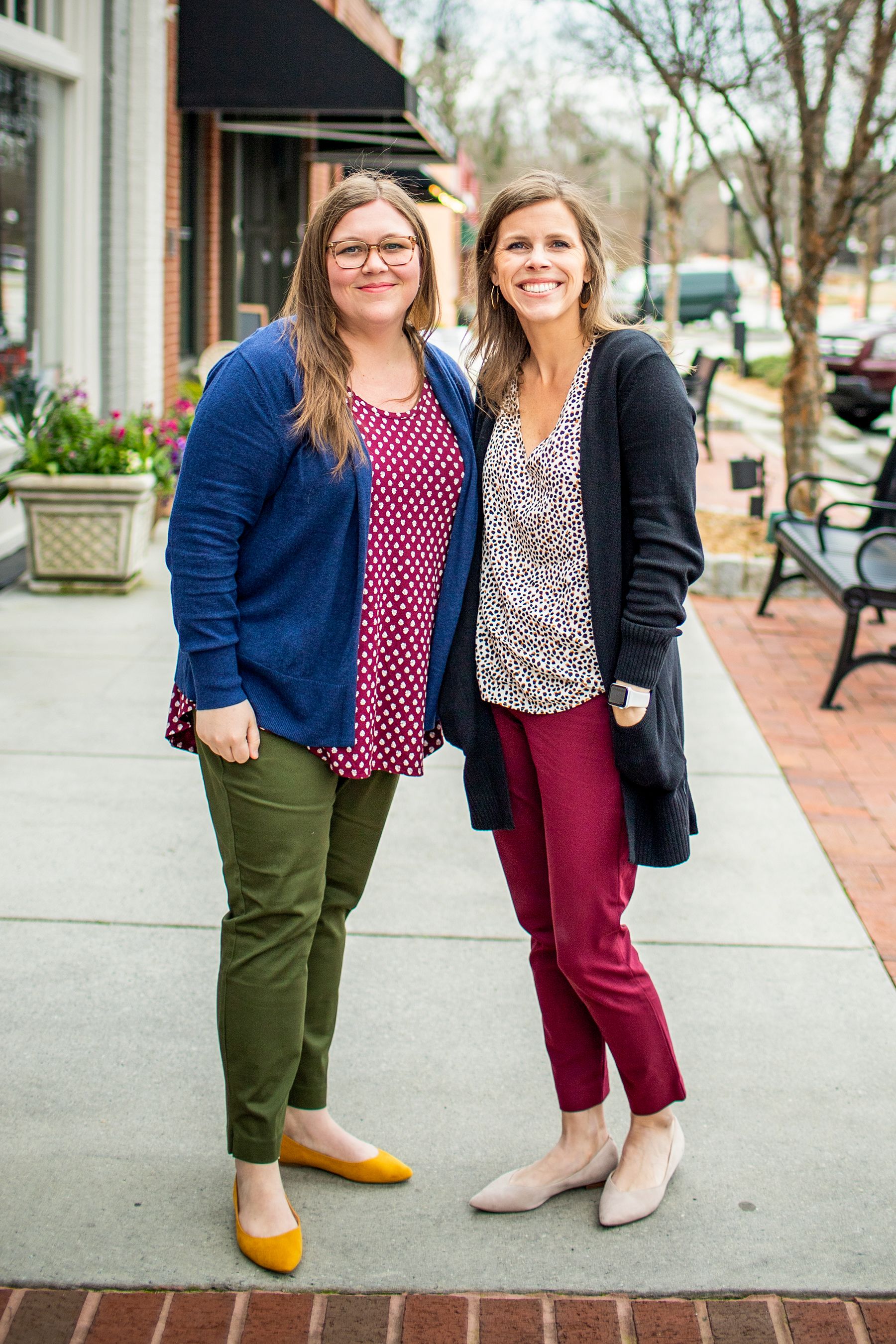 Photo of Jennifer Alexander and Katie Smith
